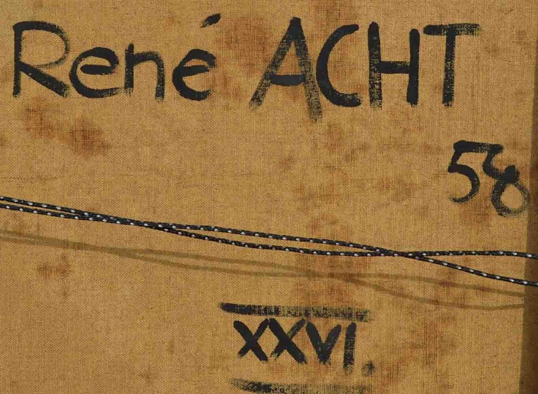 Rene Charles Acht (1920-1998) Switzerland