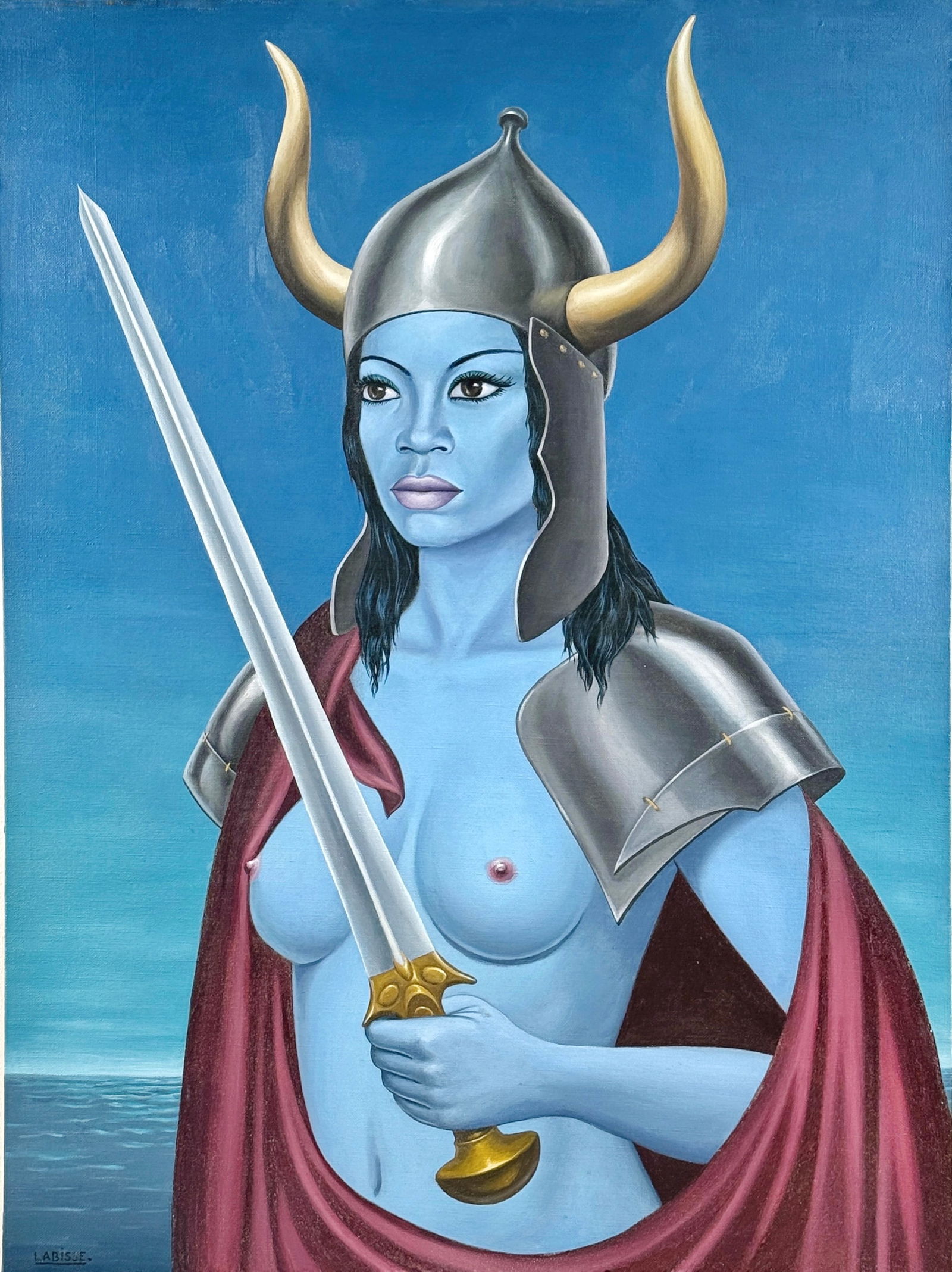 Felix LABISSE (1905-1982) oil painting