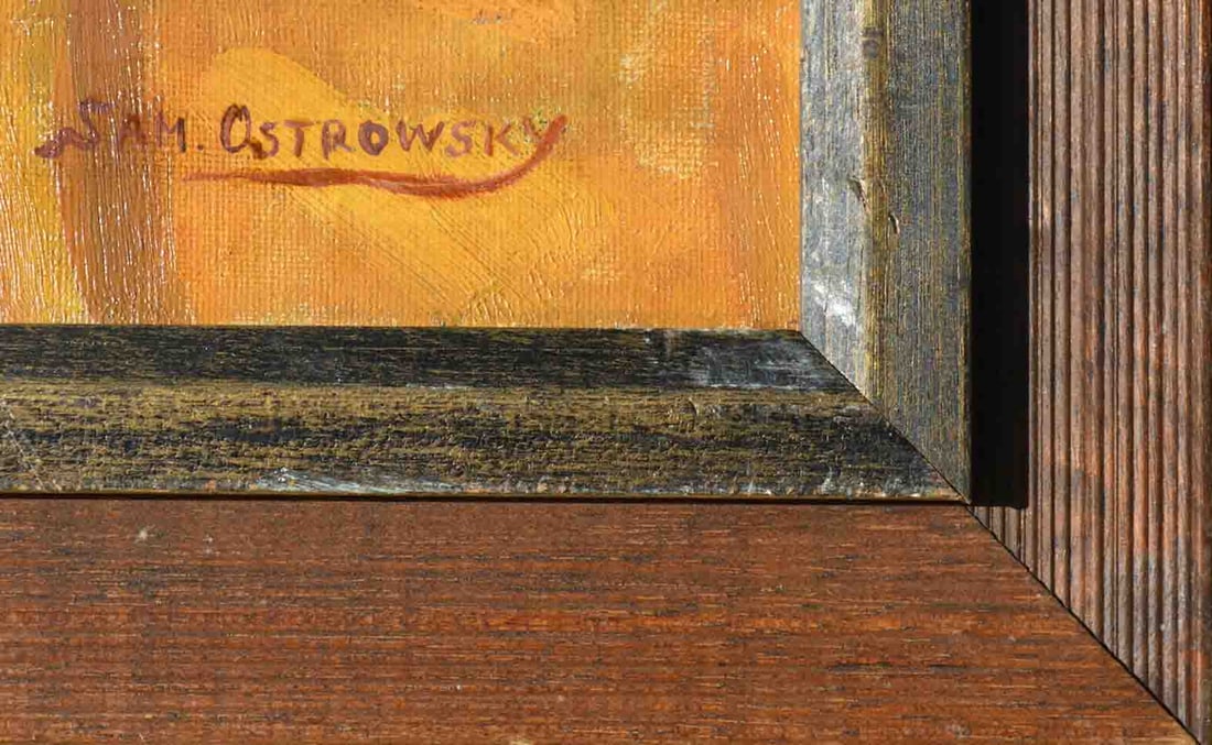 Sam OSTROWSKY (1886-1946) Russia - France - USA