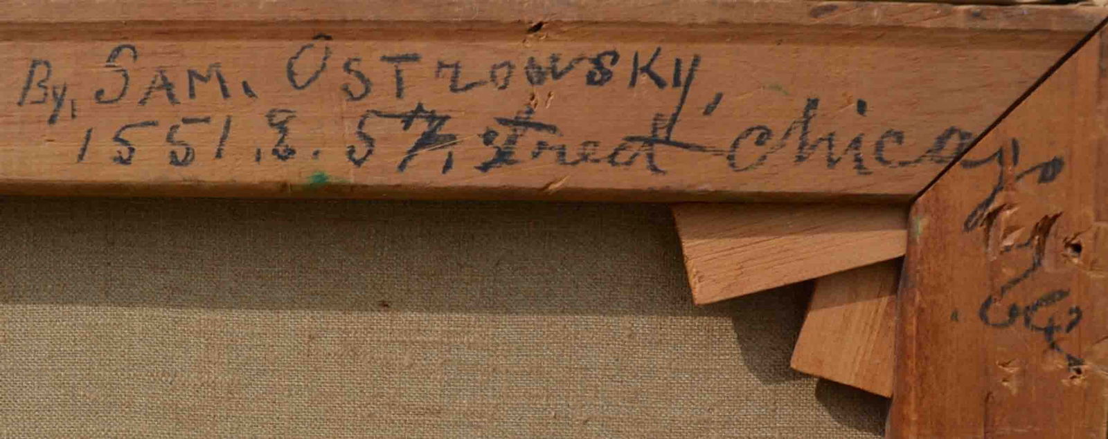 Sam OSTROWSKY (1886-1946) Russia - France - USA