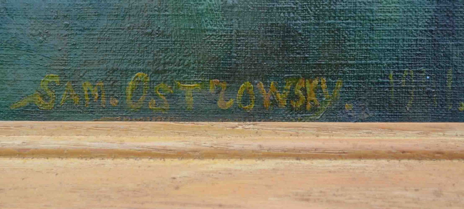 Sam OSTROWSKY (1886-1946) Russia - France - USA