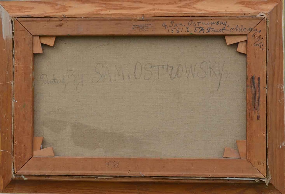 Sam OSTROWSKY (1886-1946) Russia - France - USA