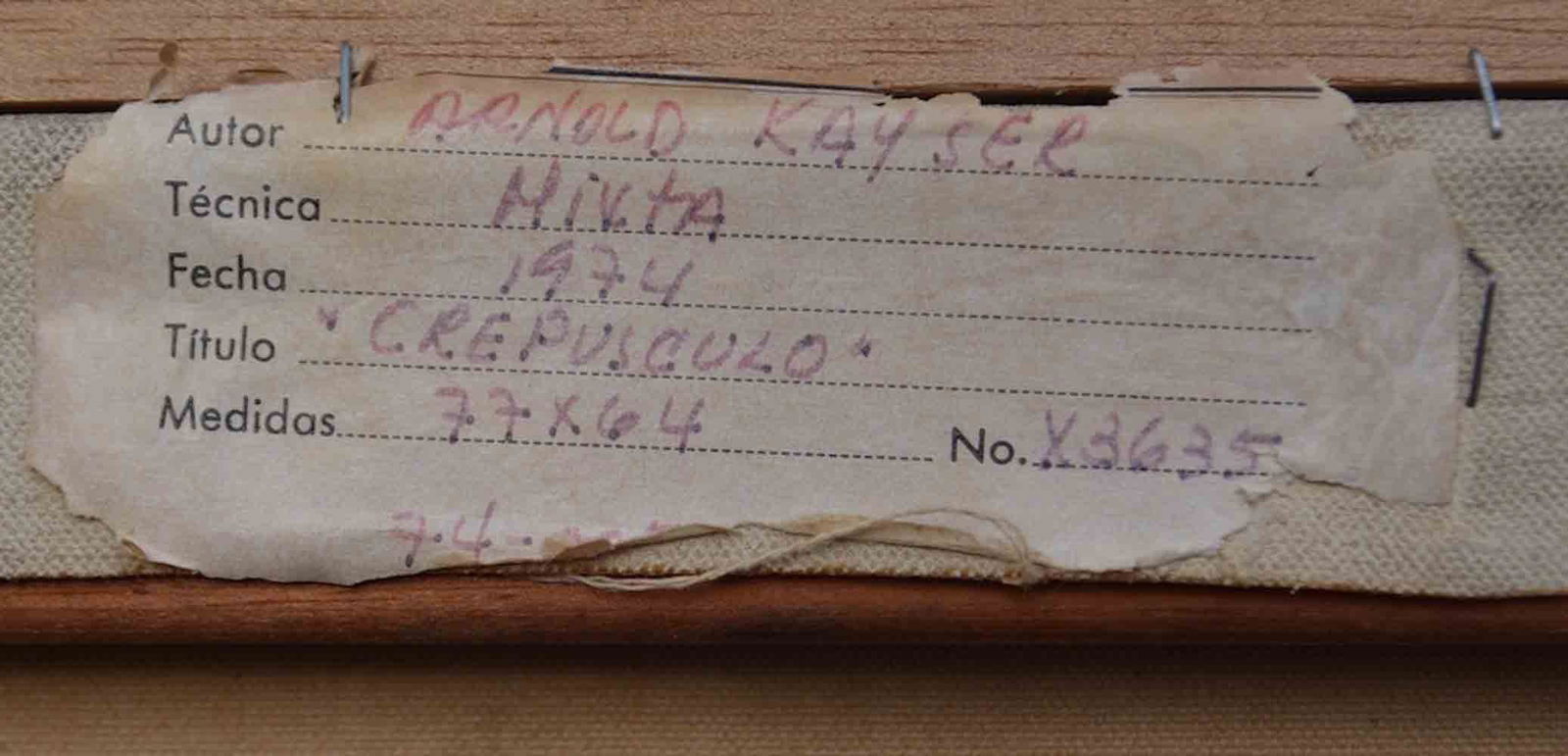 Bernita Arnold KAYSER (1911-1983) Russian - American