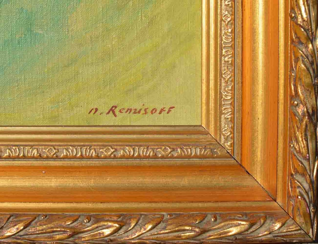 Nicolas REMIZOFF (1887-1979) Russian - French - American