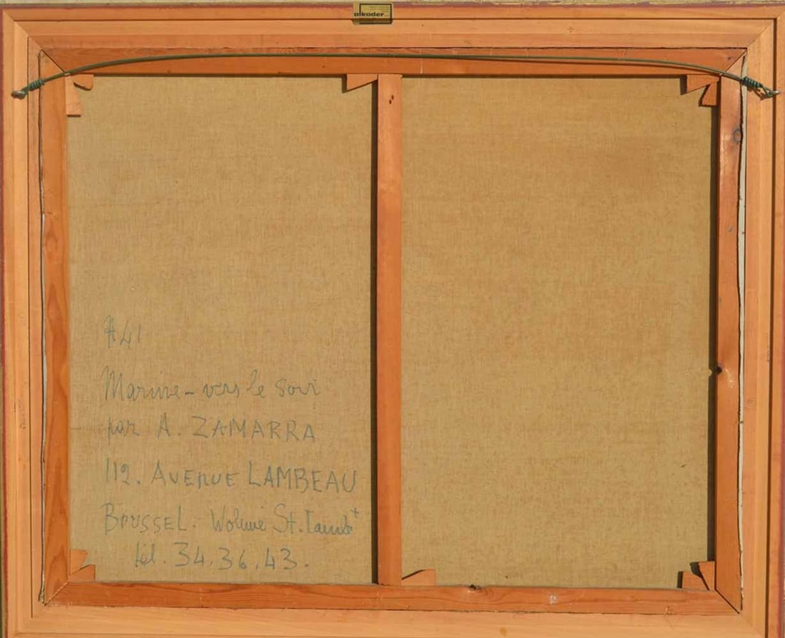 Albert ZAMARRA (1898-1976) Italian - Belgium