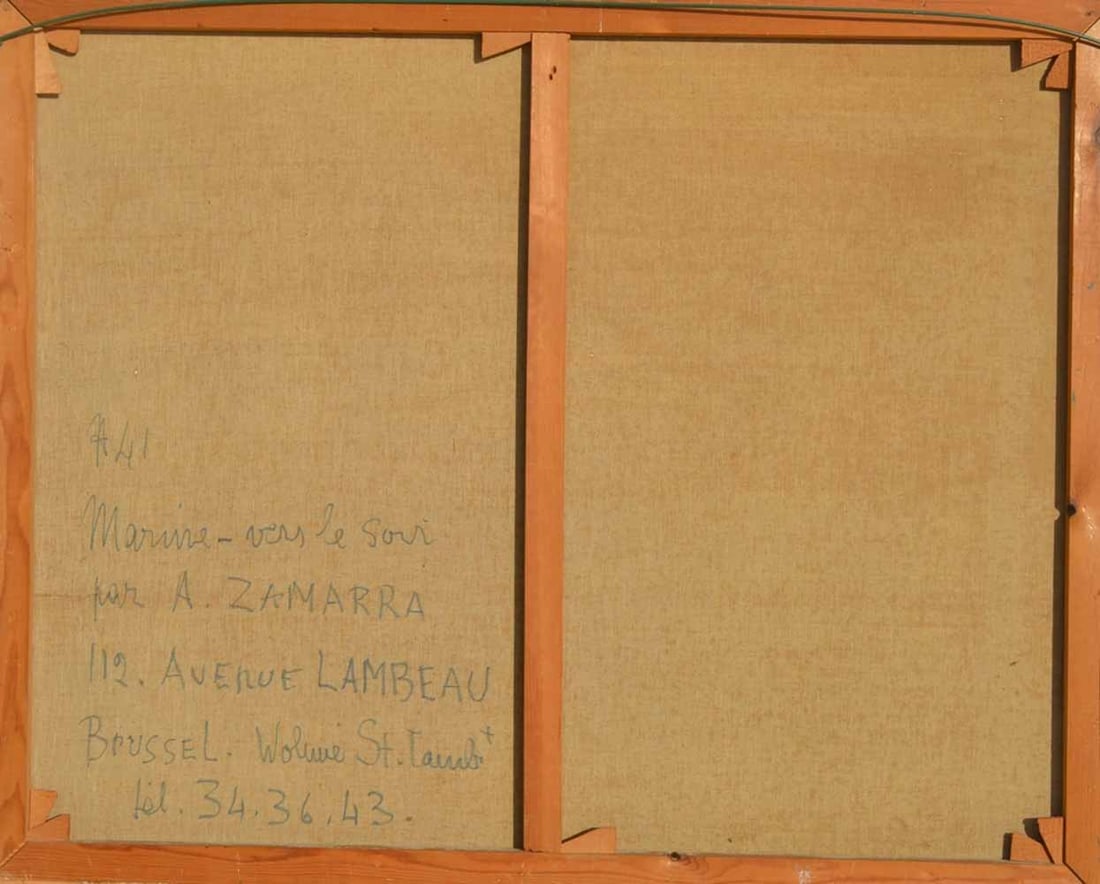 Albert ZAMARRA (1898-1976) Italian - Belgium