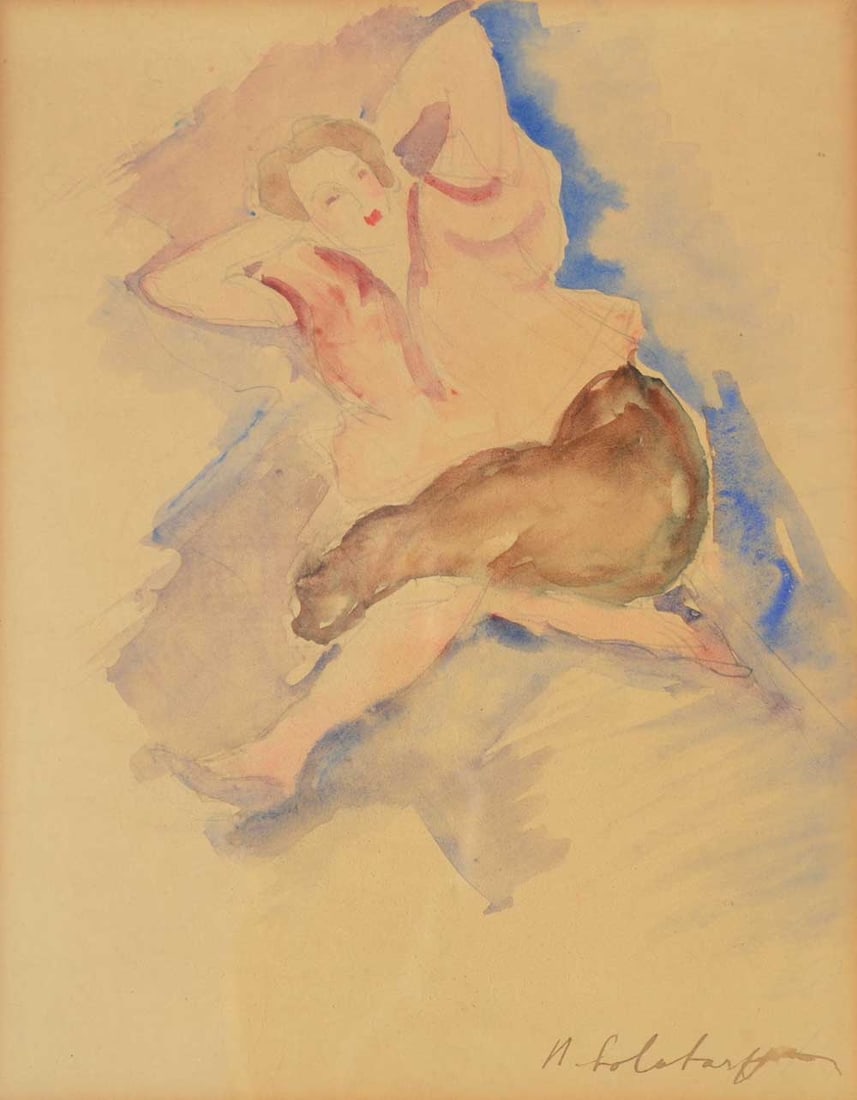 Boris Solotareff (1889-1966) Romanian - Ukrainian - American