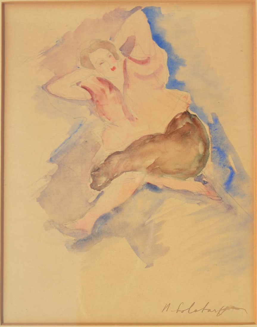 Boris Solotareff (1889-1966) Romanian - Ukrainian - American