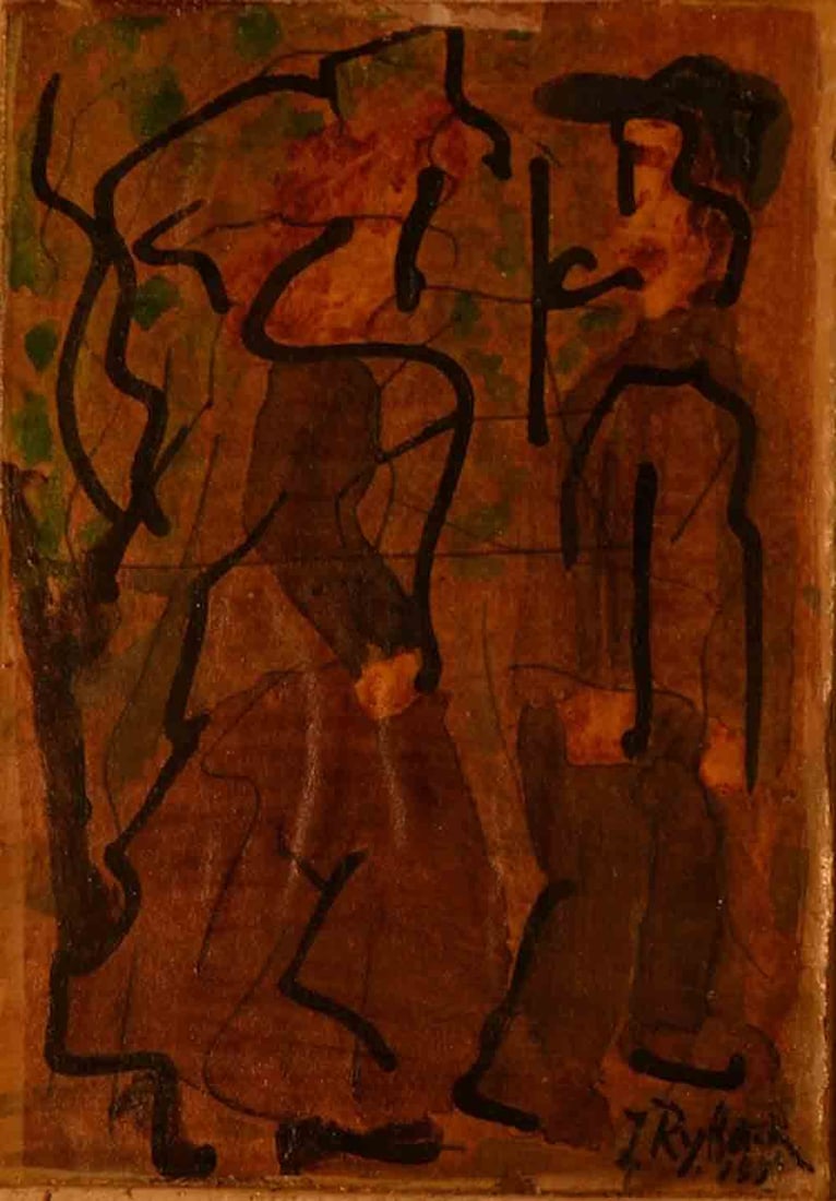 I. RYBACK (1897-1935) Russian - Ukrainian - French