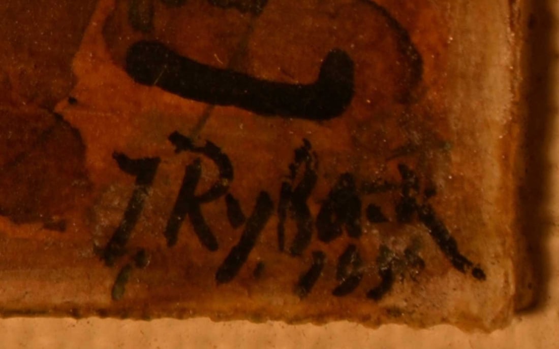 I. RYBACK (1897-1935) Russian - Ukrainian - French