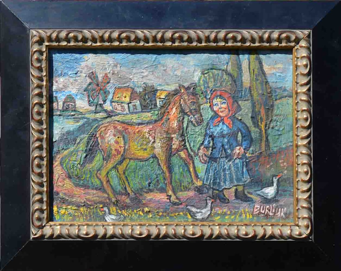 D. BURLIUK (1882-1967) Russian / Ukrainian / American