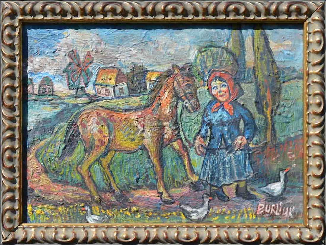 D. BURLIUK (1882-1967) Russian / Ukrainian / American