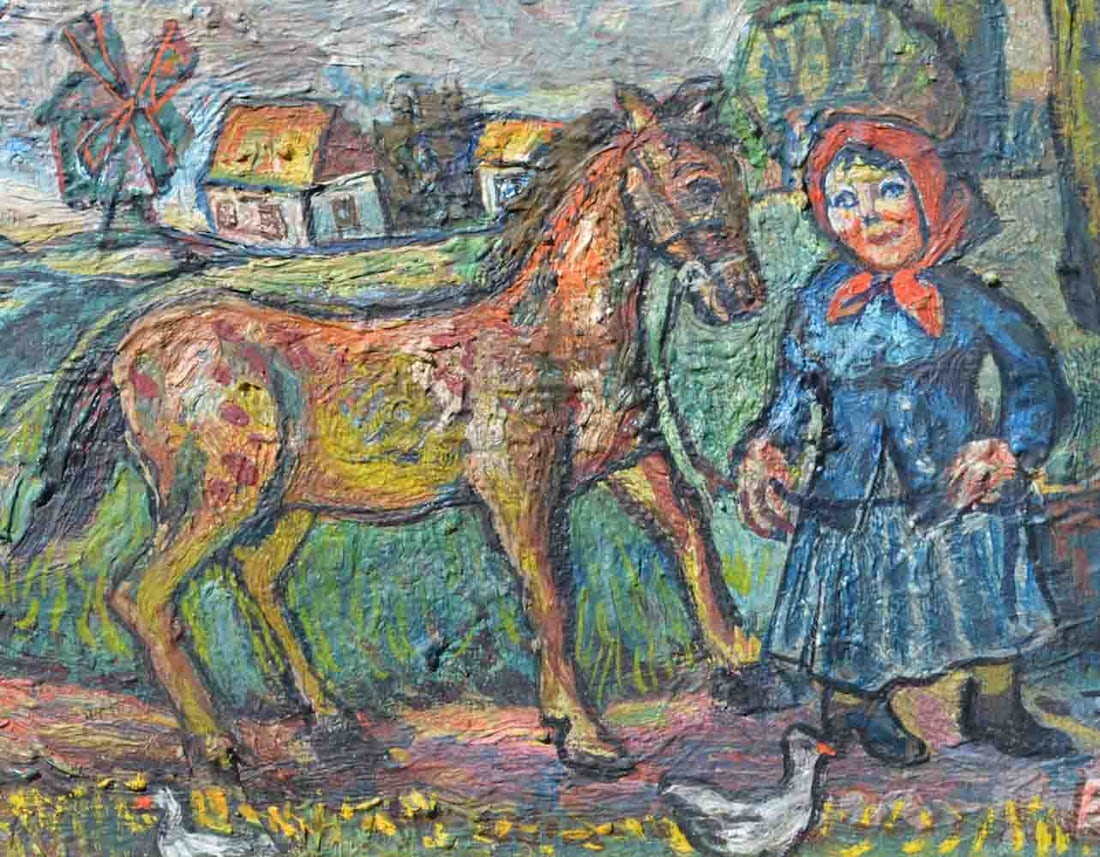 D. BURLIUK (1882-1967) Russian / Ukrainian / American