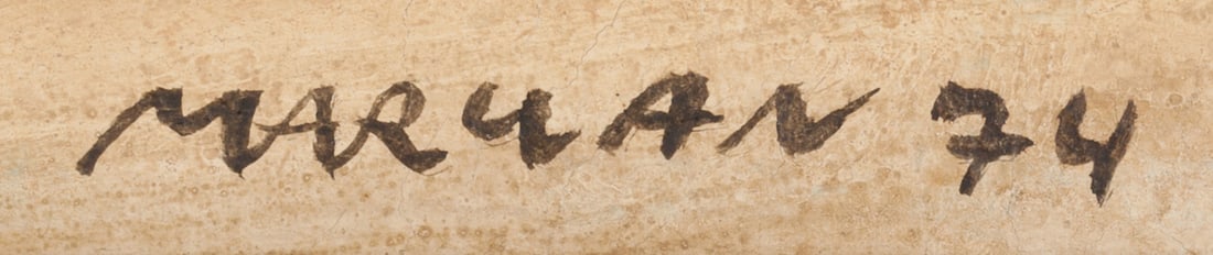 Marwan Kassab-Bachi (1934-2016) Syrian - German