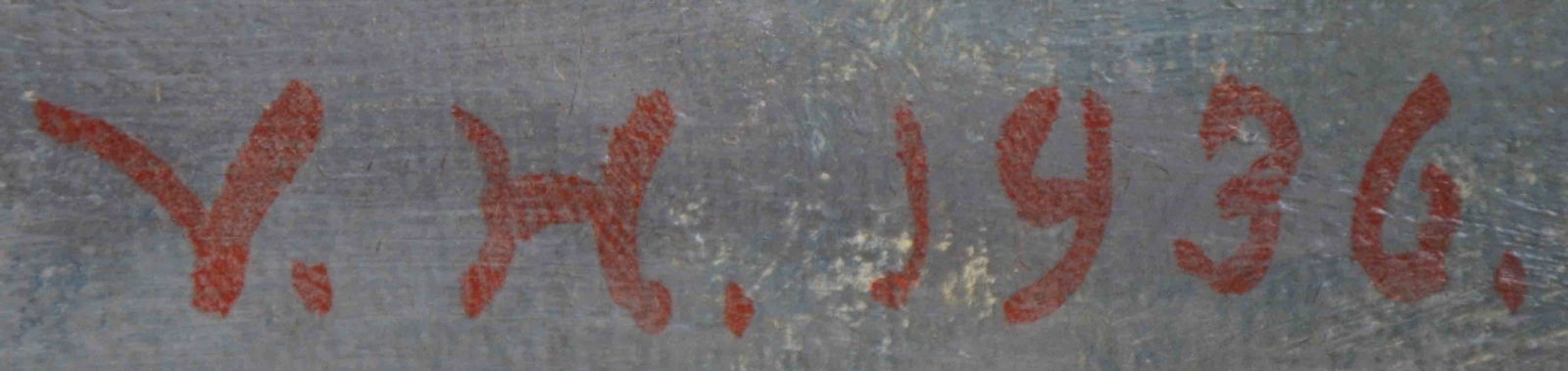 Vilhelm HENRIQUES (1894-1966) Swedish