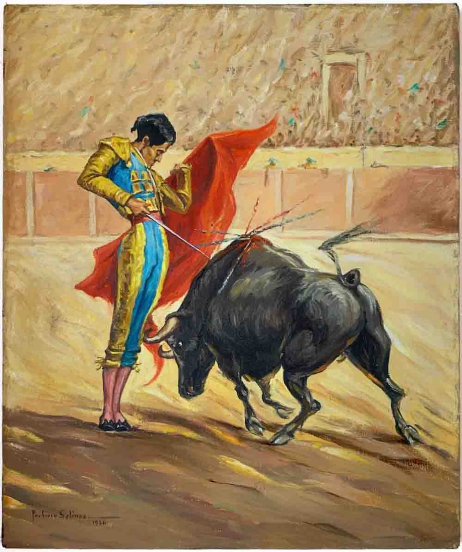 Porfirio SALINAS (1910-1973) American, Texa