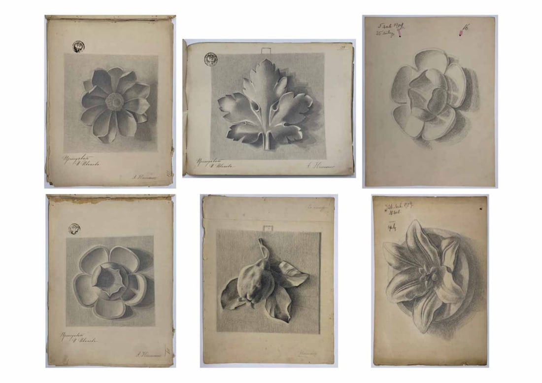 Portfolio of 41 Russian Academic drawings