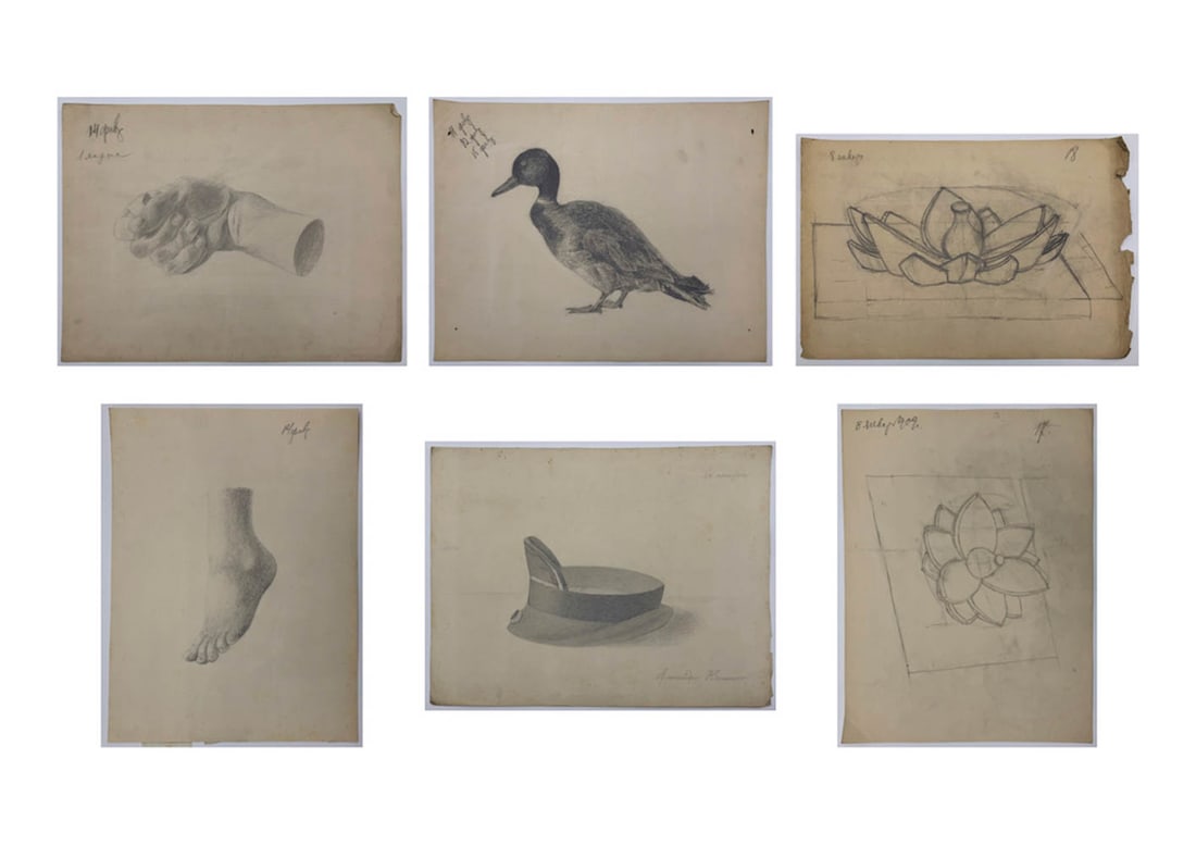Portfolio of 41 Russian Academic drawings