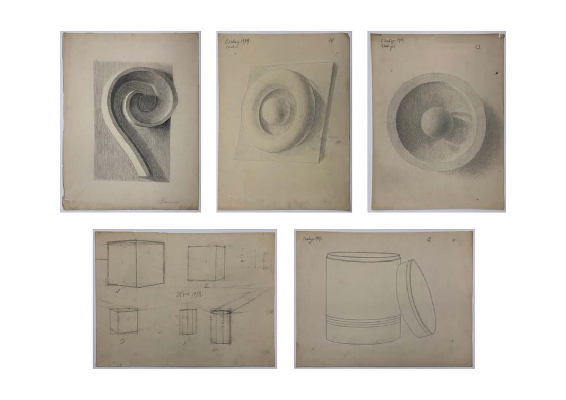 Portfolio of 41 Russian Academic drawings