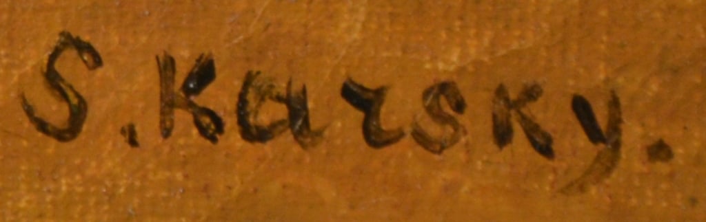 Sergej KARSKY (1902 -1950) Russian - French