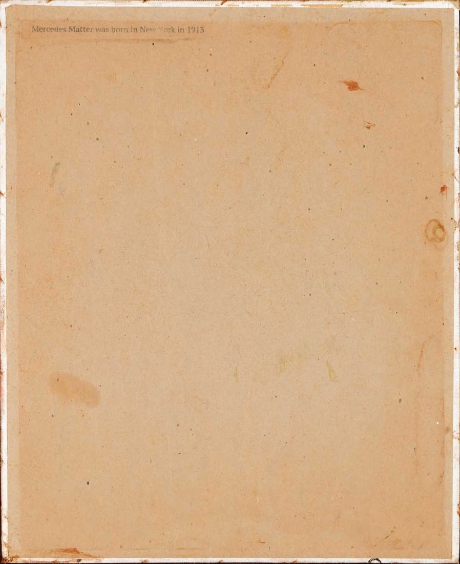 Mercedes Carles Matter (1913-2001) American