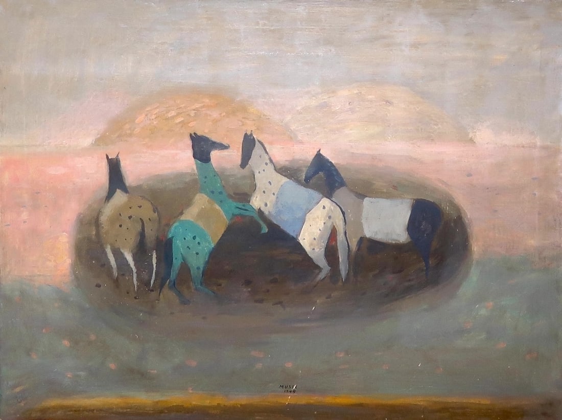 Zoran Antonio MUSIC (1909-2005) Slovenian - Italian - French