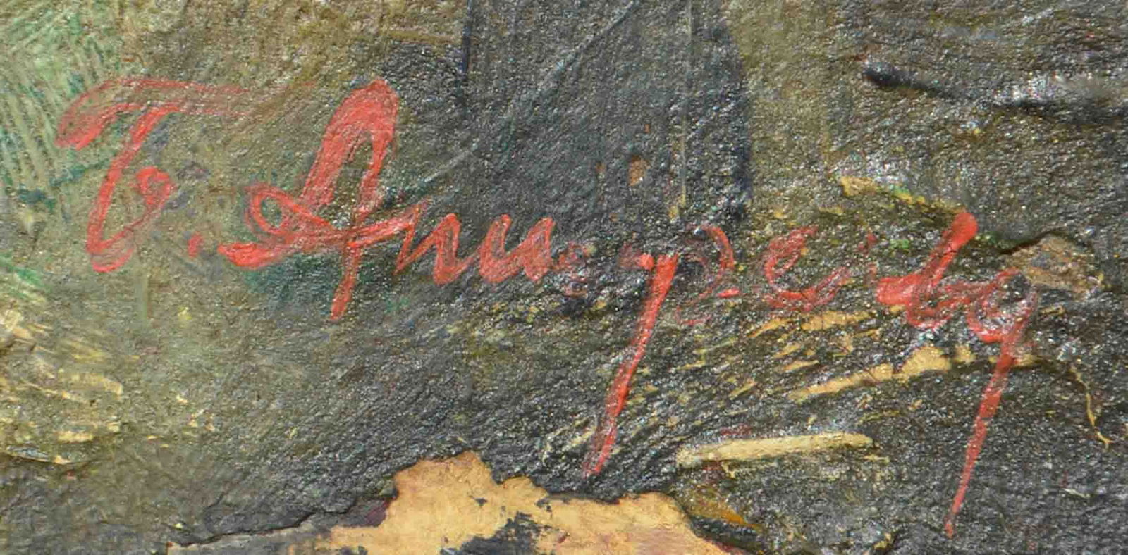 B. ANISFELD (1879-1973) Russian - Ukrainian - American