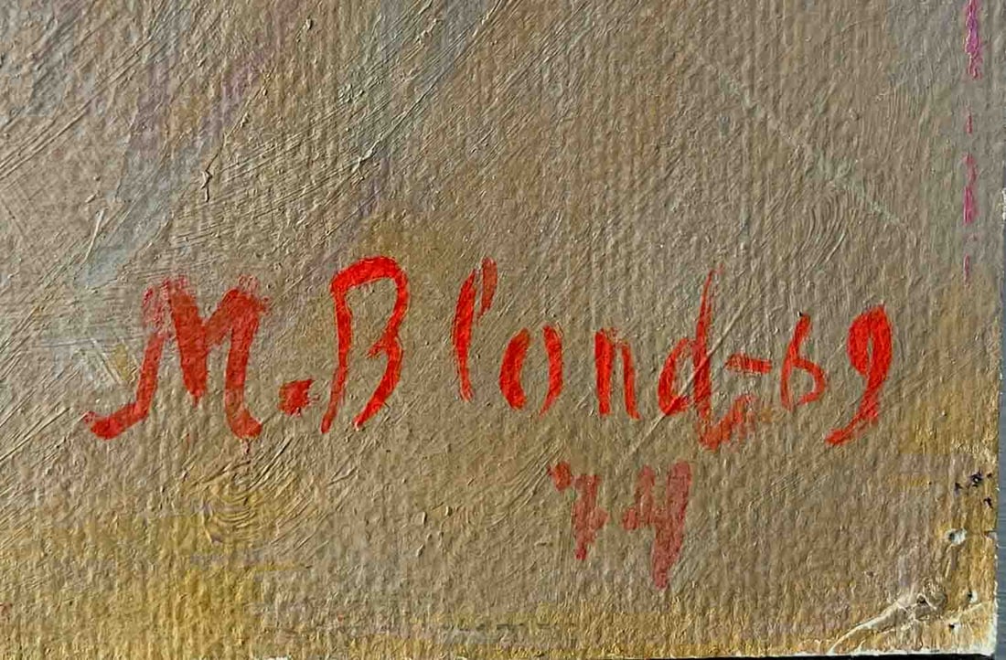 Maurice BLOND (1899-1974) Polish - French