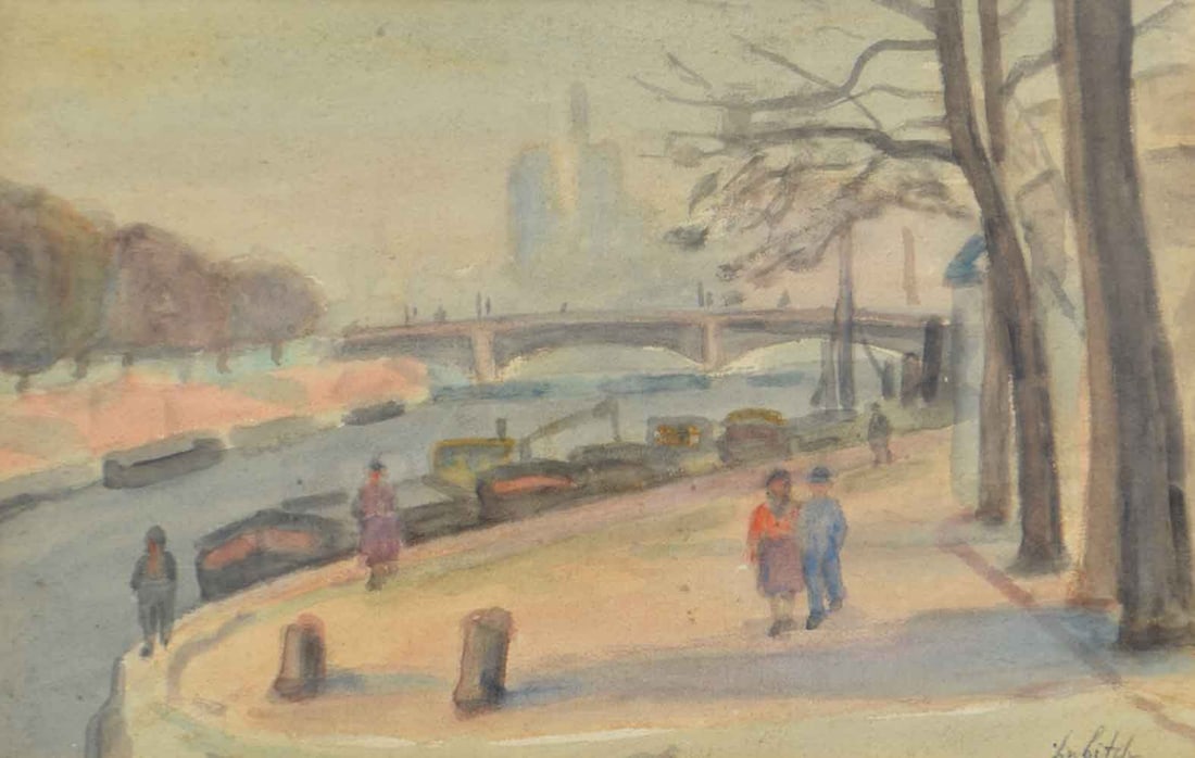 O. LUBITCH (1896-1990) Russian / Belorussian / French