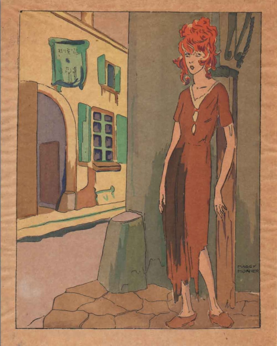 Maggy MONIER (1887-1965) French Art Deco