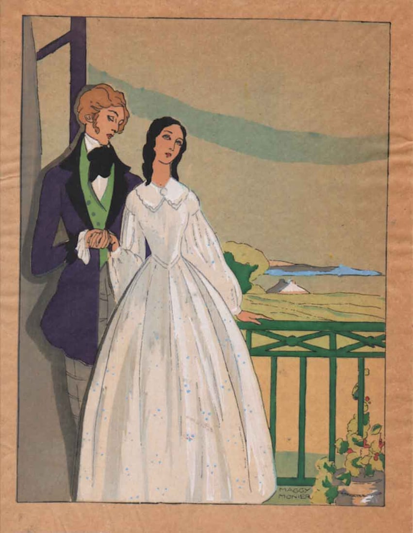 Maggy MONIER (1887-1965) French Art Deco