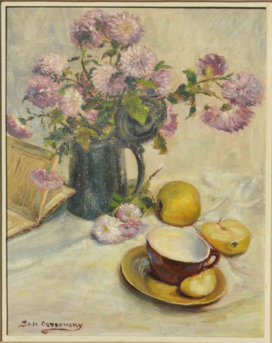 S. OSTROWSKY 1886-1946 Russian - French - American