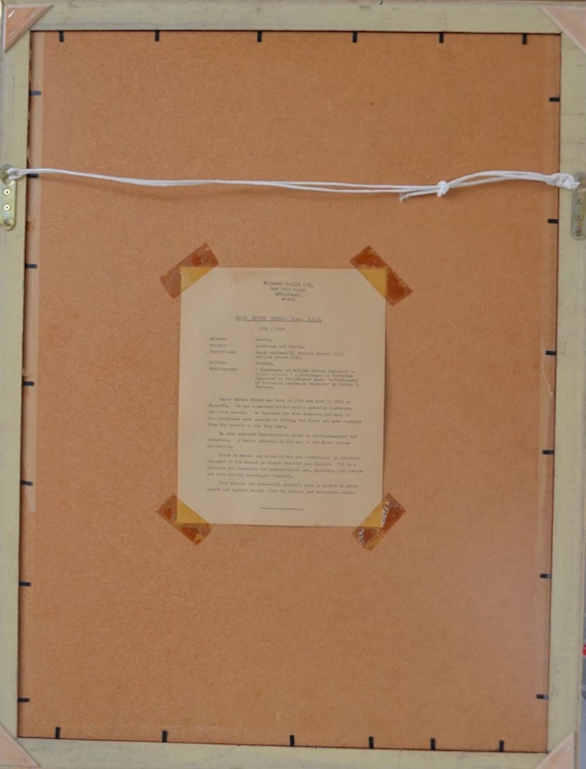 Harold Sutton PALMER (1854-1933) English