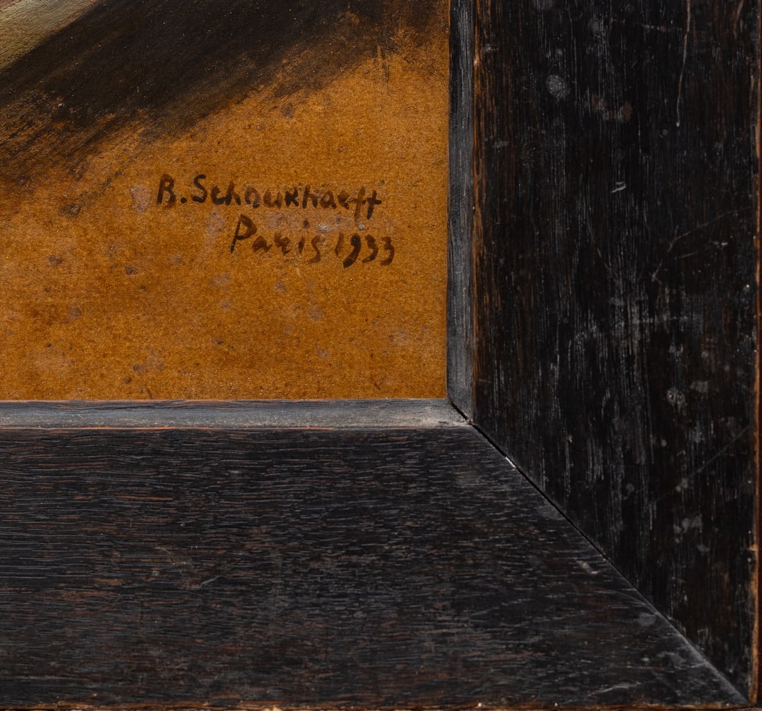 Vasili Shukhaev (1887-1973) Russian - French - Georgian