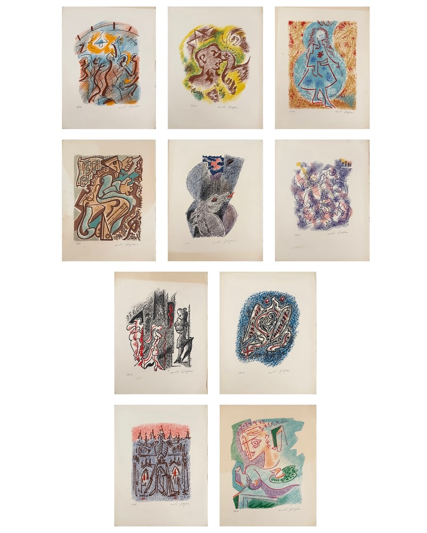 Andre MASSON (1896-1987) French (1 of 11)