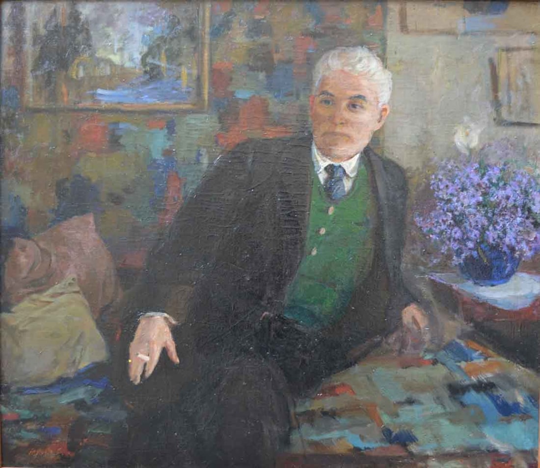 M. LIZOGUB (1909-1998) Ukrainian - Russian - Kazakh