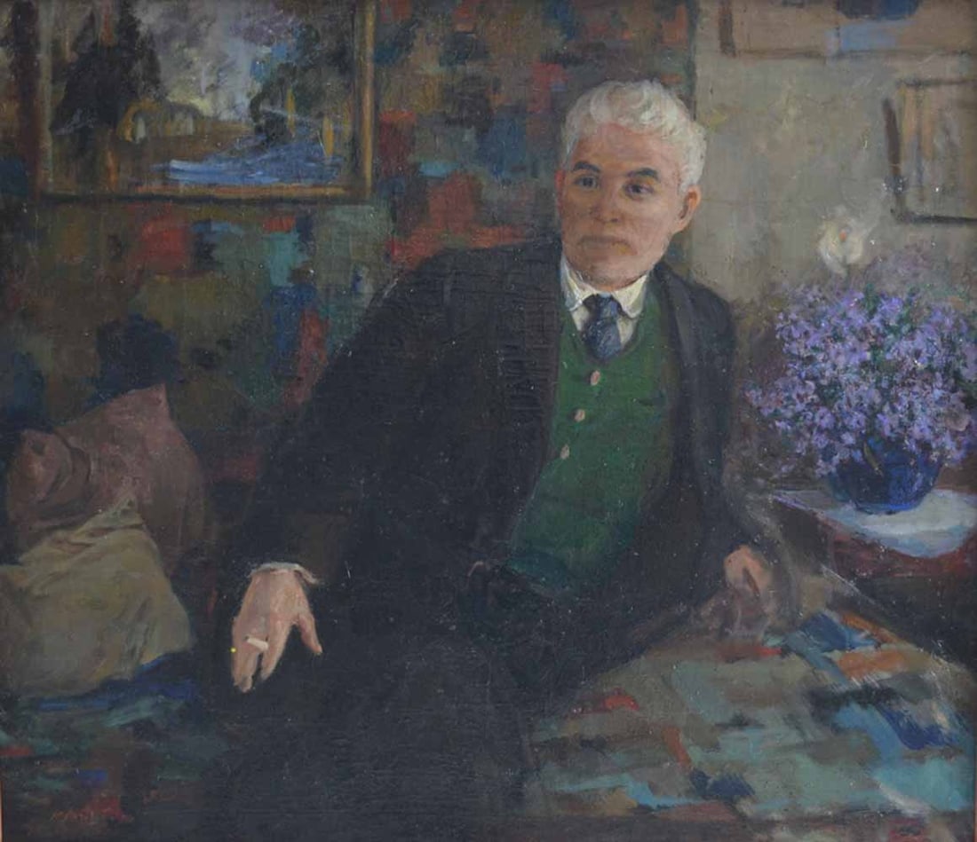 M. LIZOGUB (1909-1998) Ukrainian - Russian - Kazakh