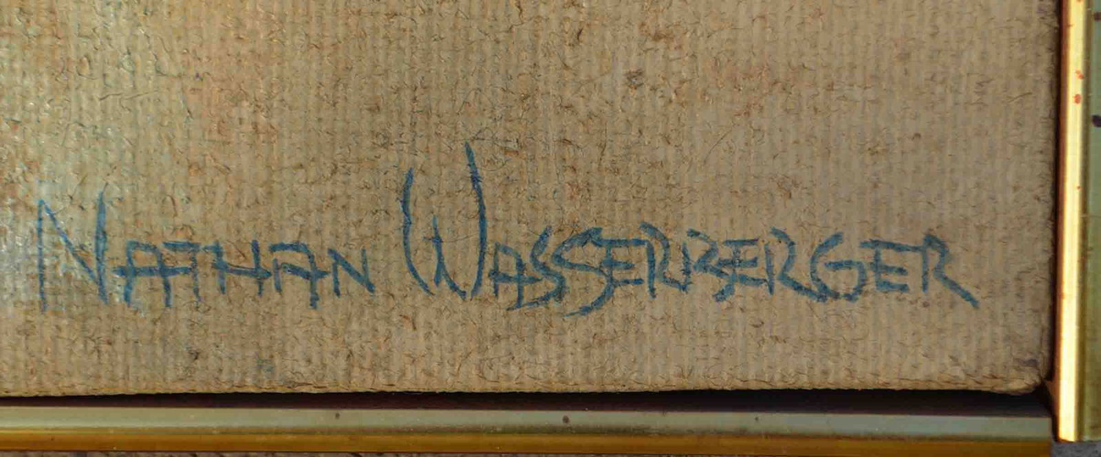 Nathan WASSERBERGER 1928-2012 Polish - French - USA