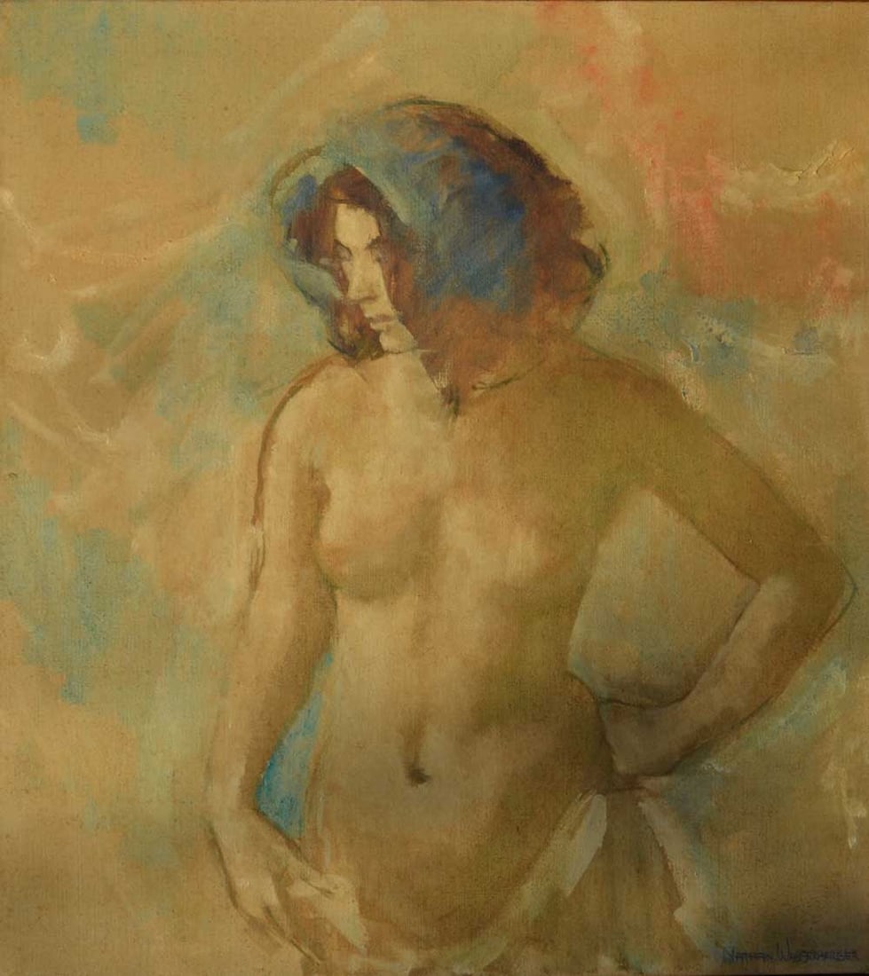 Nathan WASSERBERGER 1928-2012 Polish - French - USA