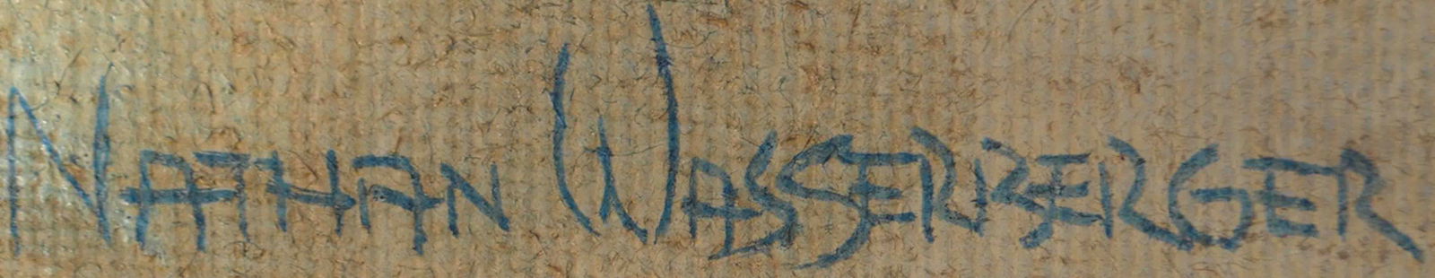 Nathan WASSERBERGER 1928-2012 Polish - French - USA