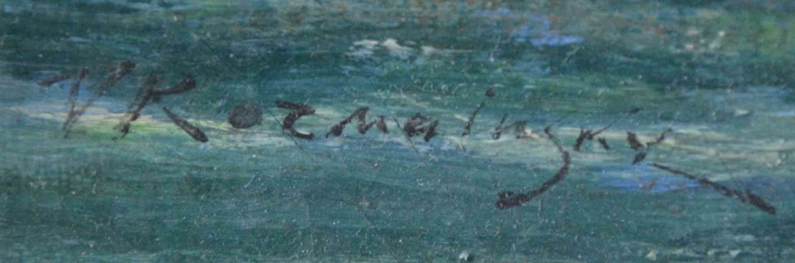 V. ROZMAINSKI (1885-1943) Russian - Georgian - French