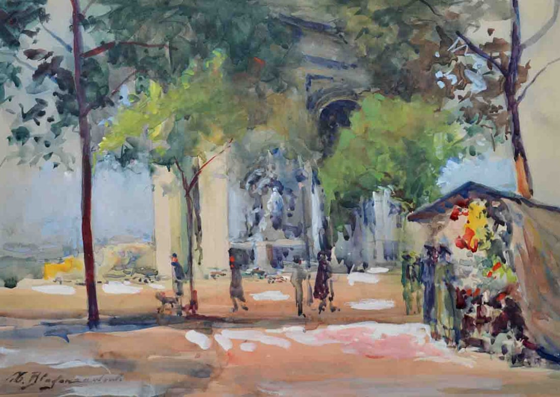 Fedor BLAGONAVROV (1885-1961) Russian - French