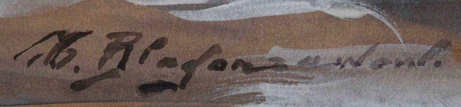 Fedor BLAGONAVROV (1885-1961) Russian - French