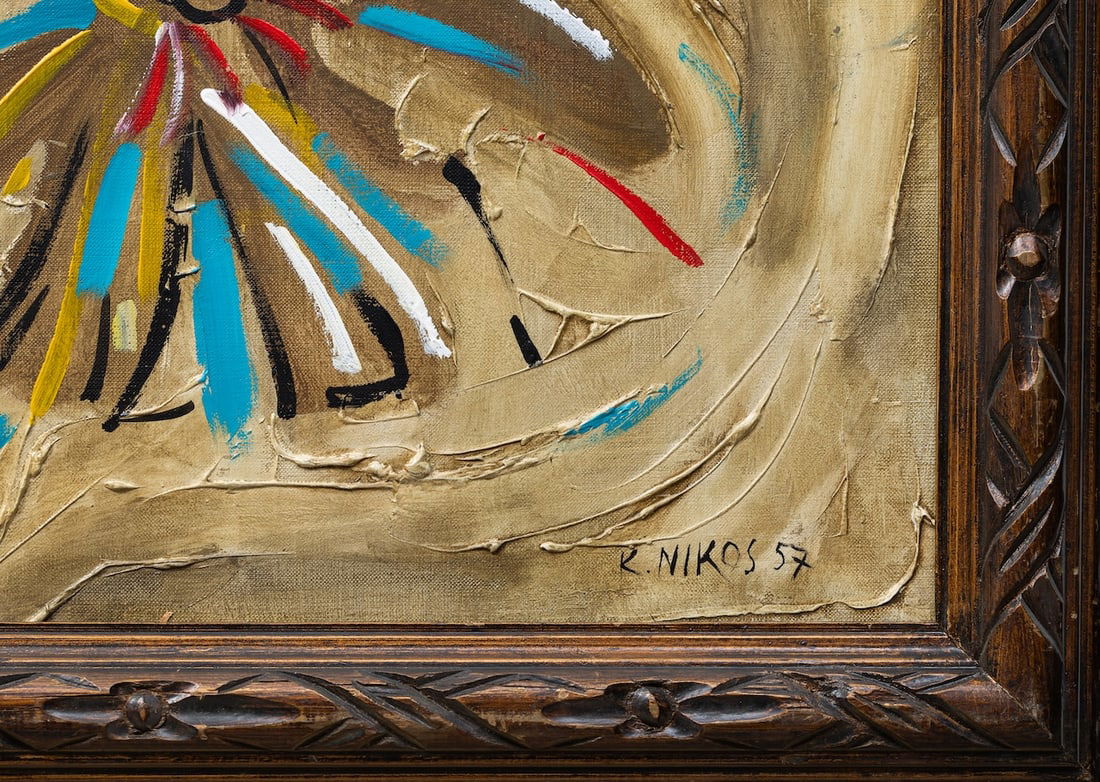 Nikos Kessanlis (1930-2004) Greek