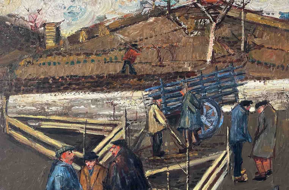 Simone DAT (1927-2018) French