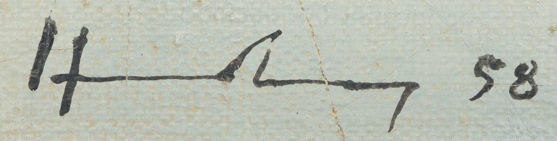 Hans HARTUNG (1904-1989) Germany - French