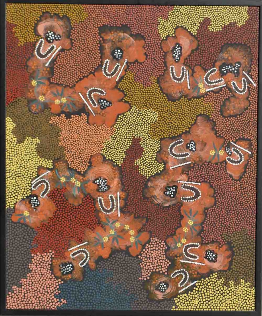 Maureen Hudson Nampijinpa - Australian Aborigen Art (1 of 6)