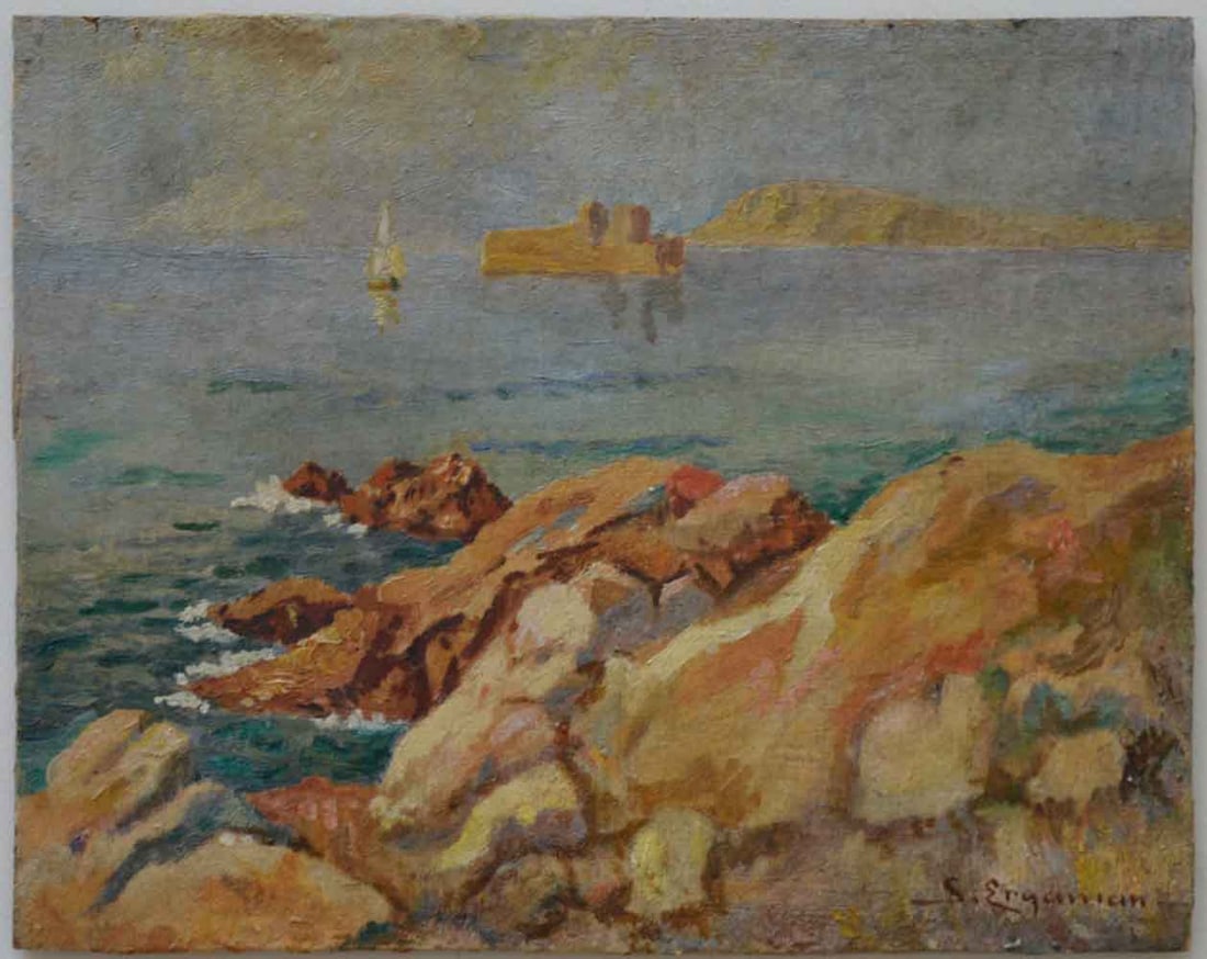 S. ERGANIAN (1870-1950) Armenian / Turkish - American