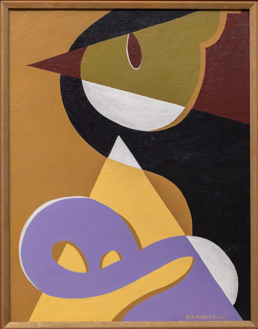 Victor Servranckx (1897-1965) Belgian