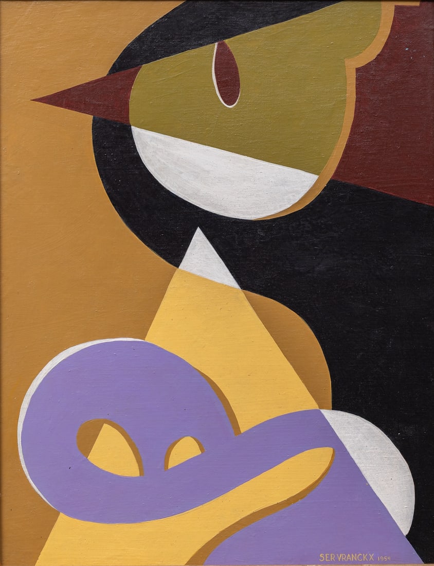 Victor Servranckx (1897-1965) Belgian